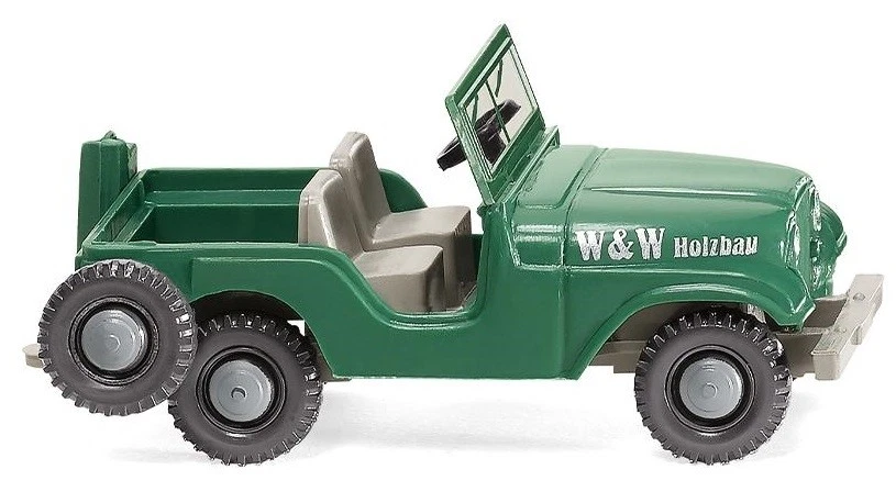 WIKING - JEEP W & W CONSTRUCCIÓN EN MADERA - 1/87 - WIK001103 Foto 1 de 1