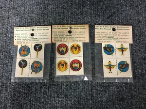 Vintage Impko Flex-Cote Decals 3 Sets of 4 (12 total) - Picture 1 of 5