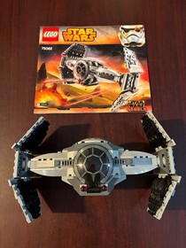 Lego Star Wars TIE Advanced Prototype 75082 Ship No Minifig Incomplete