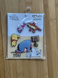Winnie The Pooh Croc Jibbitz Pack De 5 Disney Único Tú Nuevo H23 - Imagen 1 de 3