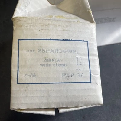 25PAR36WFL 12V 25 Watt PAR36 2 Screw Terminals Wide Flood Light Bulb 25PAR36/WFL - Image 1 of 4
