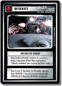 Anti-Matter Spread - Alternate Universe - Star Trek CCG 1E - Picture 1 of 6