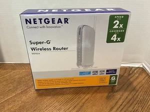 NETGEAR SUPER-G WIRELESS ROUTER WGT624  - Picture 1 of 3