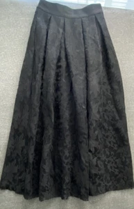 Maxi Falda Whimsigoth Mujer 6 Negro Encaje Hada Cottagecore Grunge Punk Bruja - Imagen 1 de 21