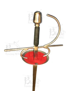 SCA HEMA Fencing Musketeer Rapier 35 inch Blade + Steel Components - Picture 1 of 9