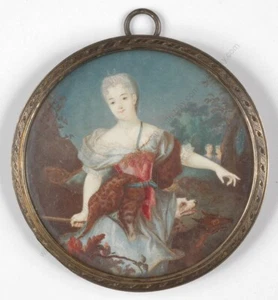 Jean-Baptiste Massé (1687-1767) "Madame Victoire, daughter of Louis XV" (m) - Picture 1 of 12