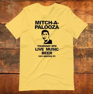 FUNNY MITCH-A-PALOOZA OLD SCHOOL MOVIE T-SHIRT BEER WILL FERRELL LUKE WILSON NEW - Picture 1 of 13