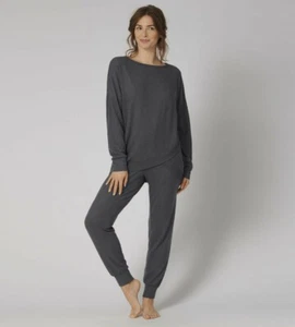 Triumph Thermal Pijamas de Invierno Manga Larga Mujer Cuello Redondo Puños Felpa - Imagen 1 de 7