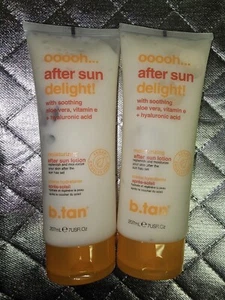 B.tan Ooooh... Loción solar hidratante After Sun Delight 7 fl oz lote de 2 - Imagen 1 de 1