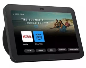 AMAZON ECHO SHOW 8 (3rd GEN) SMART SPEAKER - CHARCOAL BLACK - Brand New - Picture 1 of 7