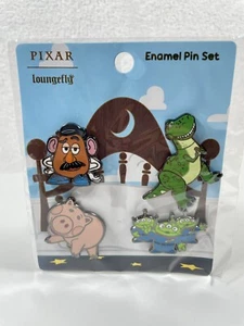 Juego de 4 prendedores esmaltados Walt Disney Pixar Loungefly Toy Story 25 aniversario - Imagen 1 de 5