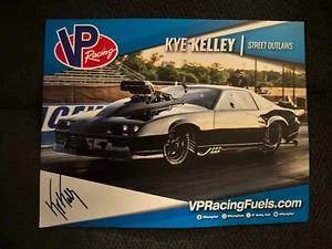 Kye Kelley signierte Street Outlaws Promo Karte 2024 PRI Show VP Racing Fuels - Bild 1 von 1
