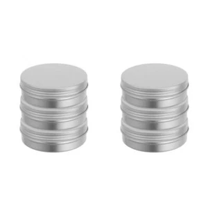 Set of 2 Soap Box Seifenkiste Aus Aluminium Reisen Seifenbehälter - Bild 1 von 12