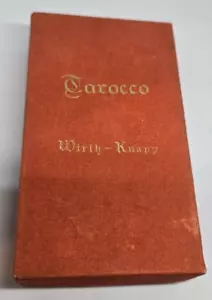 Mazzo 78 Tarocchi Oswald Wirth - Knapp Ancient Tarot - Vintage raro - Foto 1 di 8
