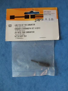 GENUINE HPI 15231 LOCK PIN SET FOR CARBURETOR NITRO STAR K SERIES #15231 NIP - Picture 1 of 1