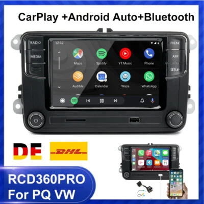 NONAME RCD360 PRO Android Auto Carplay Autoradio Für VW Golf Jetta Tiguan Polo - Bild 1 von 4