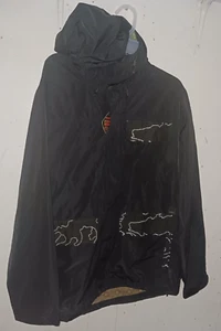 new A/Div Surftrek 10K Zip-Up Graphene Waterproof Jacket mens black size L - Picture 1 of 8