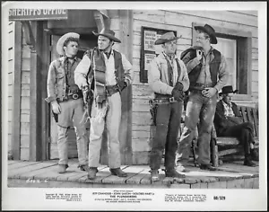 Western Jeff Chandler The Plunderers LOTE 4 fotos promocionales originales 1960 - Imagen 1 de 4