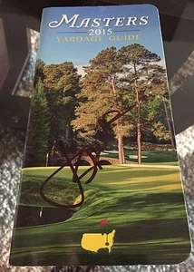 Jordan Spieth Autograph 2015 Masters Yardage Book Signed JSA - Picture 1 of 3