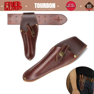 Tourbon Leather Garden Tools Holster Plier/Scissors/Pruner/Shears Holder Case - Picture 1 of 24