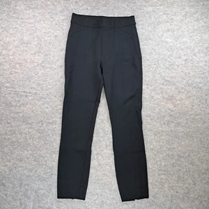 Spanx The Perfect Pant Womens Medium Black Leggings Ankle Slim Straight Pull On - Picture 1 of 9