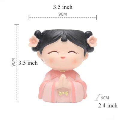 Vaso de flores suculento de resina pequeno decoração para casa vaso de flores criativo micro paisagem - Imagem 1 de 4