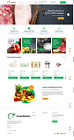 Food & Organic / Vegetable Online Store website , Free Hosting / Complete setup