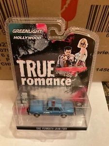 Greenlight Hollywood True Romance 1982 Plymouth Gran Fury Policía de Detroit - Imagen 1 de 1