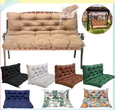New Replacement Cushion For Garden Swing Chair Bench Hammock Seat Backrest Pad - Image 1 of 4