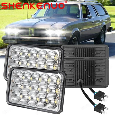Faros LED de 4X6" para Oldsmobile Delta 88 1976-86 4 un. Foto 1 de 4