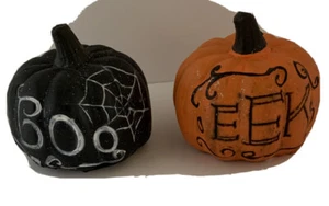 Halloween Kürbisse. Schwarz & Orange. Boo &Eek. - Bild 1 von 11