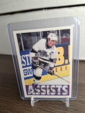 Wayne Gretzky - 1994-95 Topps Premier #154 Special Effects League Leader Assists