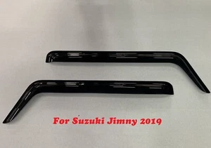 Window Visor Vent Sun Shade Rain Guard Door Visor For Suzuki Jimny 2019- JB64 - Imagen 1 de 2