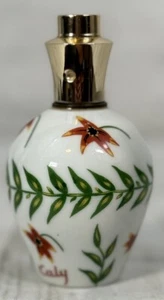 Step Paris Limoges Perfume Atomizer Cally White Floral Perfume Ceramic - Picture 1 of 7