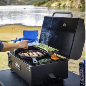 Country Smokers Wood Pellet Grill - Outdoors, Tailgating, Camping, or Traveling - Picture 1 of 10