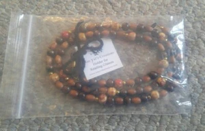 Miss Val's Creations Wood Bead Reading Glasses Neck Holder - Picture 1 of 3