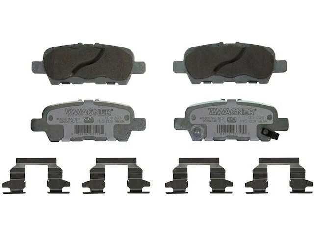 Juego de pastillas de freno traseras para Infiniti G25 TC191MW 2011-2012 Foto 1 de 1