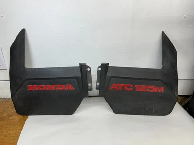 1985 Honda Atc 110  Mud Flaps 125m 1983 1984 Atc110 Atc125m Left And Right Rear - Image 1 of 4