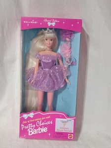 Barbie Doll with Long Blonde Hair Jeweled Crown - Pretty Choices ~ New - Picture 1 of 8
