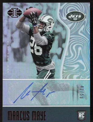 2017 Panini Illusions Red Auto /50 Marcus Maye #175 Rookie New York Jets - Image 1 of 2