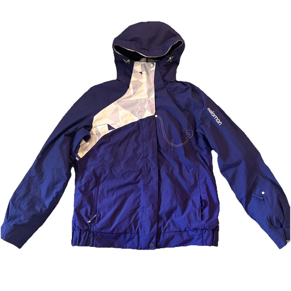 Salomon Clima Pro 10000 Ski Indigo Ski Jacket Womens L - Image 1 of 4