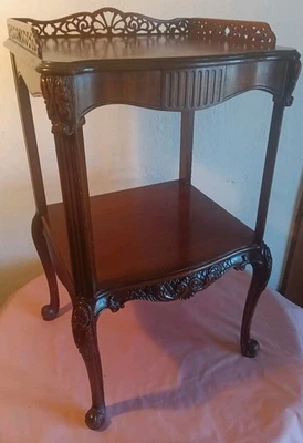 Antiguo WEIMAN Victoriano Rey Jorge: extremo, té, lado, mesa de cama, etc. MUY RARO #2 Foto 1 de 4