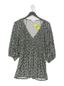 Monsoon Damen Top M grün Viskose mit Elasthan Basic - Bild 1 von 5