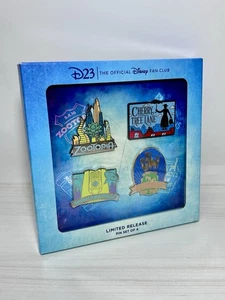 NEU Disney D23 Fan Club FANTASTIC WORLDS 2020 Pin 4er Set LIMITED RELEASE - Bild 1 von 16