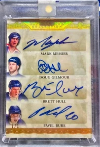 Leaf Superlative Collection 2019/20 Eight Auto SS8-01 BURE / LINDROS etc. 1/1 - Picture 1 of 2