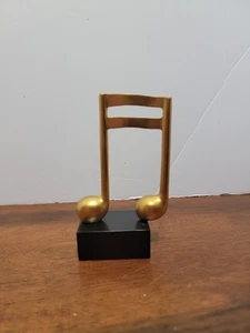 Music Note Statue, Music Note Sculpture Nordic Modern Small Ornaments Minimalist - Picture 1 of 7