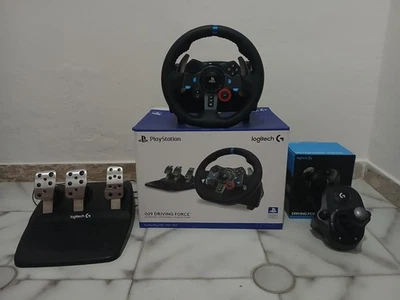 Volante Logitech G29 + pedaliera + Cambio Manuale - Immagine 1 di 4