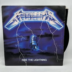 Metallica - Ride The Lightning - 1984 US Press Album (VG++) Ultrasonic Clean - Picture 1 of 5