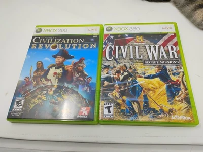 Civil War Secret Missions & Civilization Revolution (LN) Pre-Owned Xbox 360 - Image 1 of 3