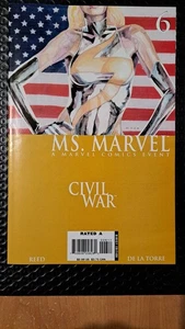 Ms. Marvel Vol.2 Ausgaben #6-8 (Civil War Tie-In) Erstdrucke - Bild 1 von 21